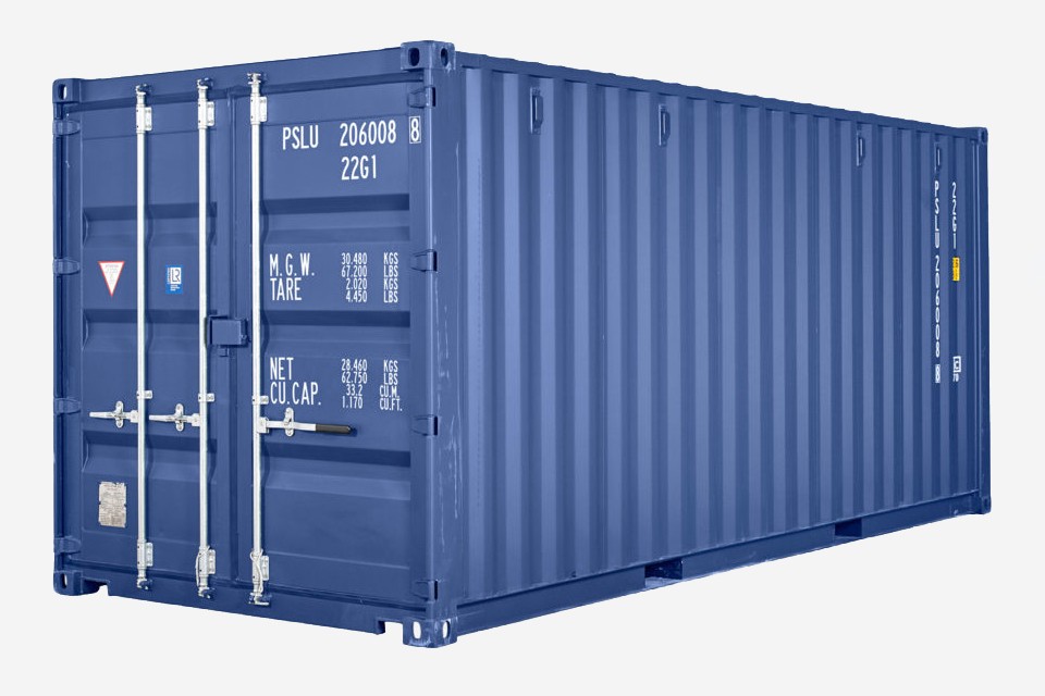 40ft Pallet Wide Dry Cargo Container